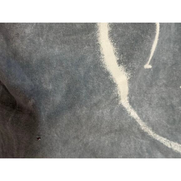 Nirvana Nevermind Dead Smiley Gray Grunge Band Short Sleeve T-Shirt Sz L - Picture 6 of 7